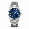 Assar Watches silver blue dial luxury watch