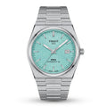 TISSOT PRX Powermatic 80 ice mint green dial watch